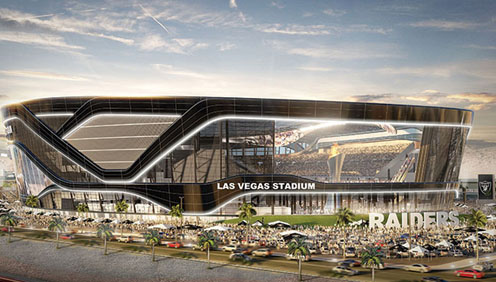 Las Vegas Raiders Stadium Drawing