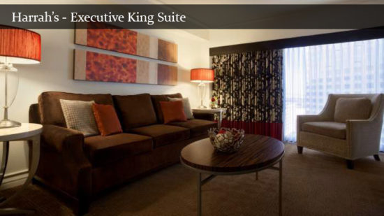 Harrah's Las Vegas Executive King Suite
