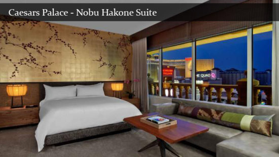 Caesars Palace Las Vegas Nobu Hakone Suite