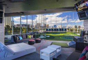 Topgolf in Las Vegas interior