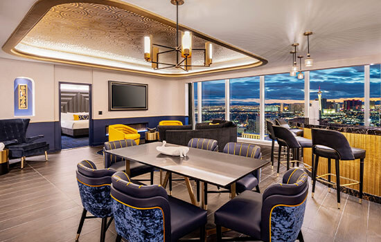 Premium Las Vegas hotel suite