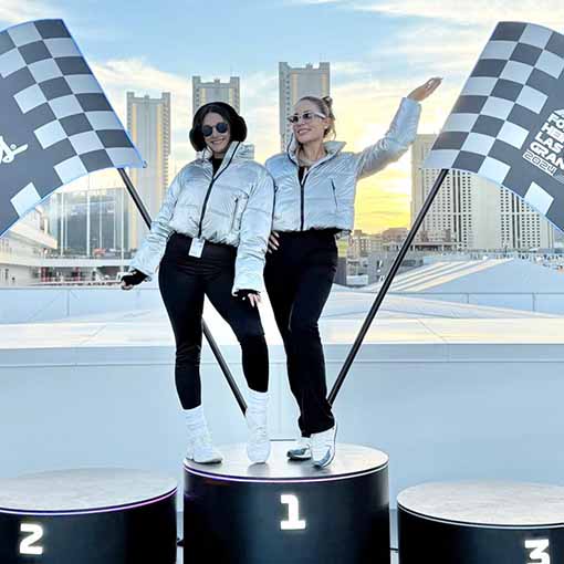 Las Vegas event talent creating a fun guest experience