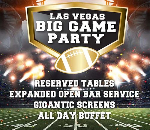 Las Vegas Big Game Party at the Westgate Sin City VIP