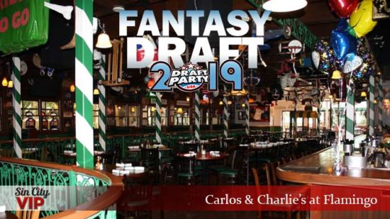 Fantasy Draft 2019 at Carlos & Charlies at the Flamingo
