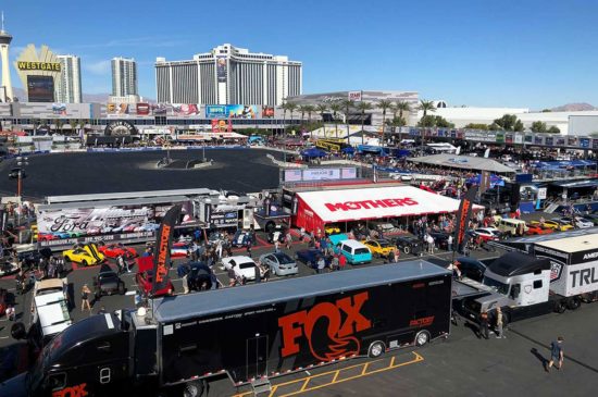 SEMA Show Las Vegas smart phone app