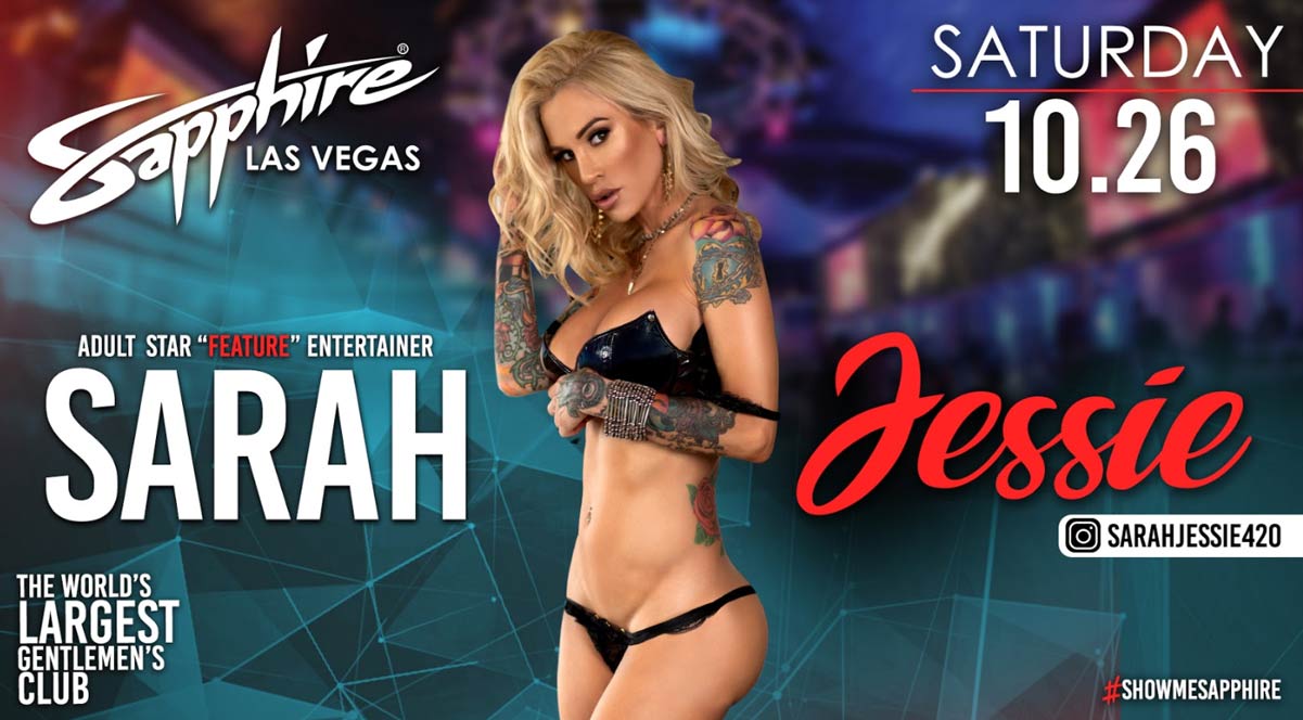 Sarah Jessie at Sapphire Las Vegas