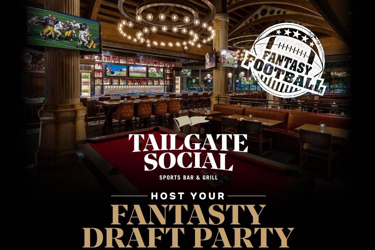 Host Your Fantasy Football Draft Party at Tailgate Social