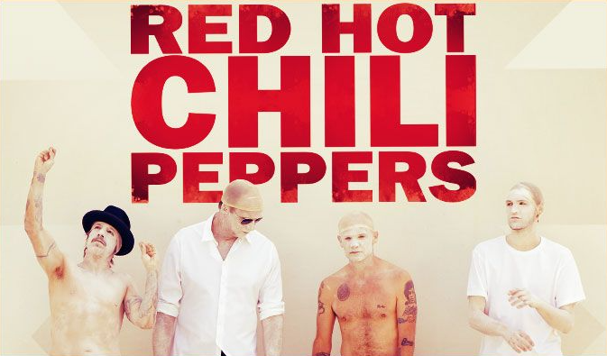 red hot chili peppers las vegas cover pic