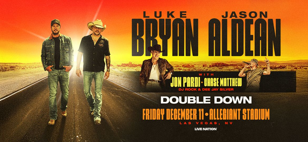 Luke Bryan Jason Aldean Double Down Las Vegas 2026 - Hero