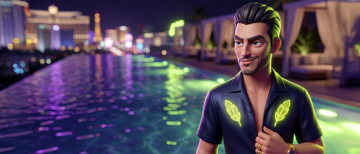 X Banner - poolside