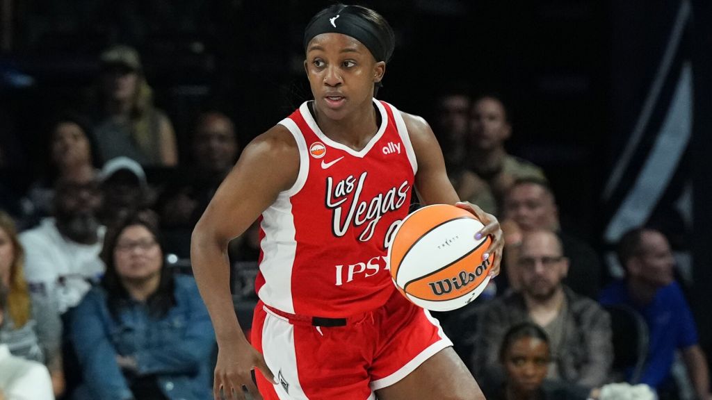 Las Vegas Aces game action at Michelob ULTRA Arena