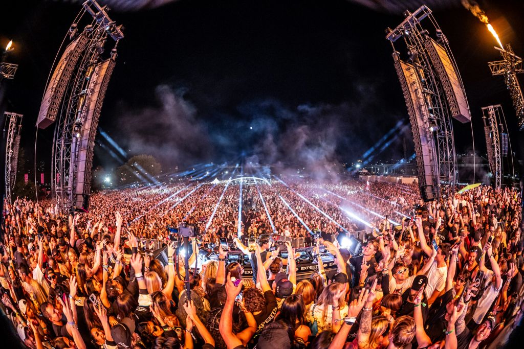 Experts Only Festival crowd in New York City