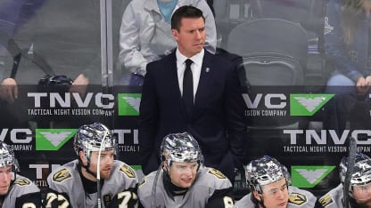 Vegas Golden Knights head coach Ryan Craig