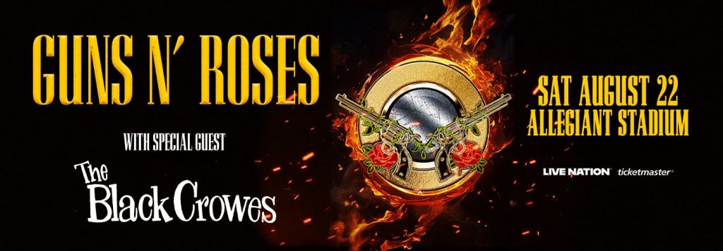 Guns N’ Roses 2026 World Tour at Allegiant Stadium