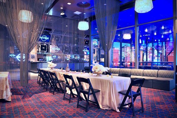 Hard Rock Cafe Las Vegas second floor dining and event space