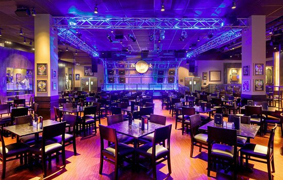 Hard Rock Live third floor stage and event floor