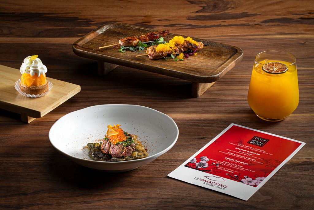 Chef selected Chinatown dishes and cocktails