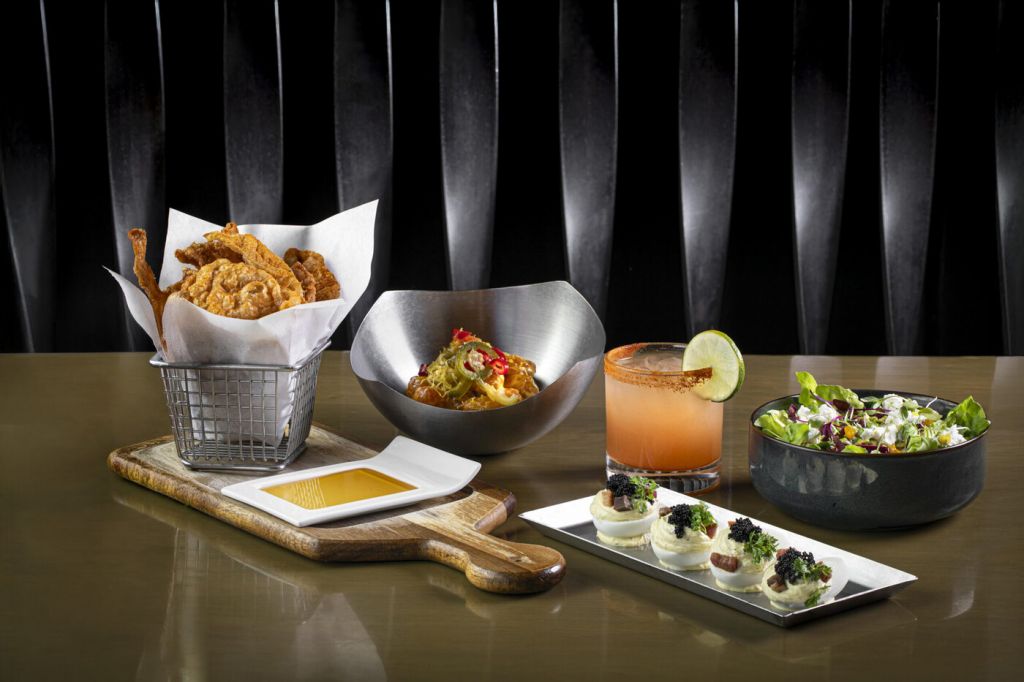 Downtown Las Vegas signature dishes and cocktails