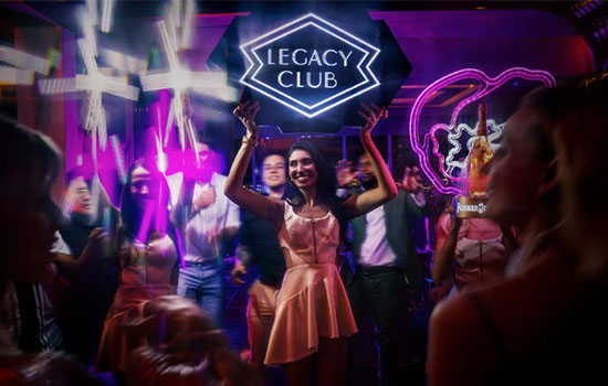 New Year’s Eve party in Las Vegas