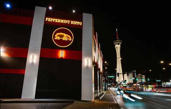 Peppermint Hippo on Las Vegas Boulevard