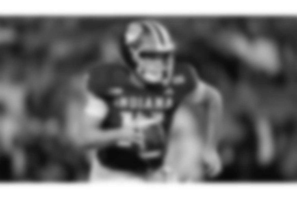 Raiders quarterback Fernando Mendoza representing the 2026 team