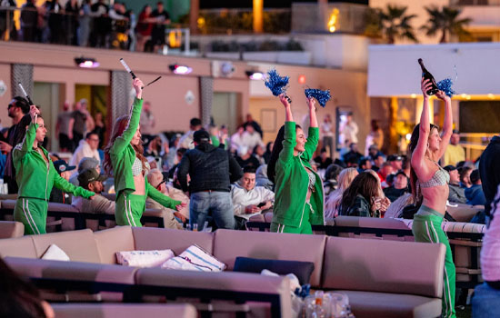 Dayclub table experience in Las Vegas