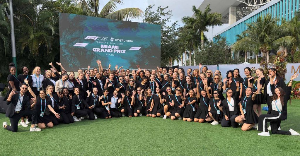 TLC Models event team in Las Vegas
