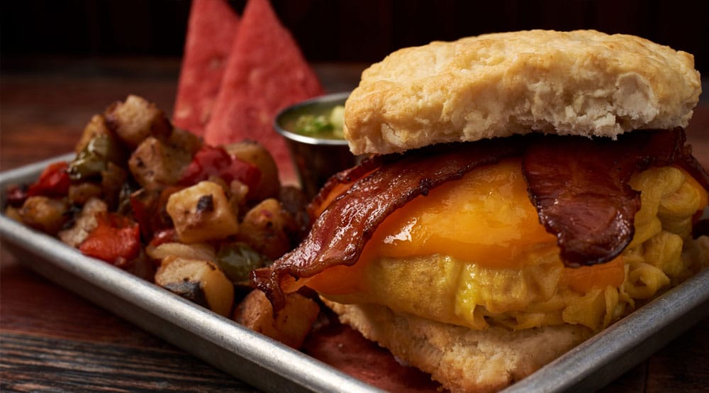 Virgil’s Real BBQ brunch dish