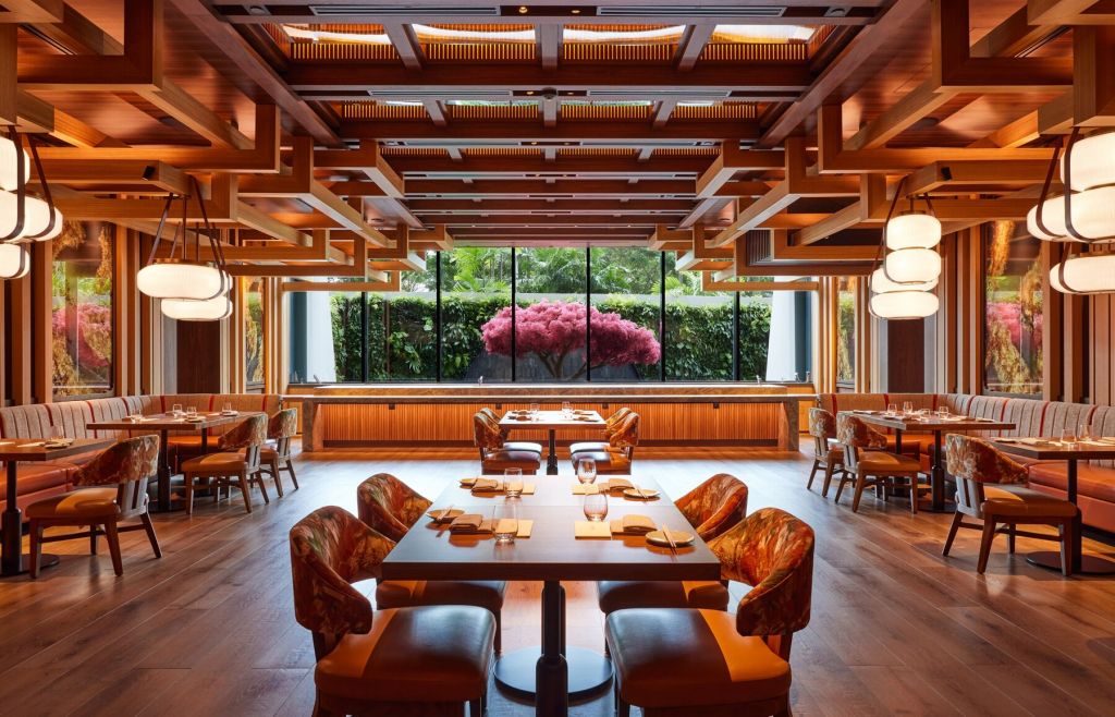 Private dining room at WAKUDA Las Vegas