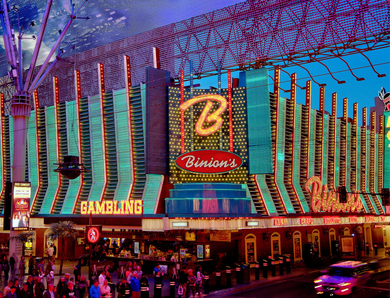 Boomer’s Sportsbook at Binion’s on Fremont Street