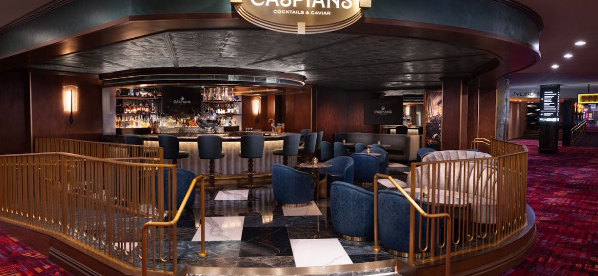Caspian’s Cocktails and Caviar at Caesars Palace