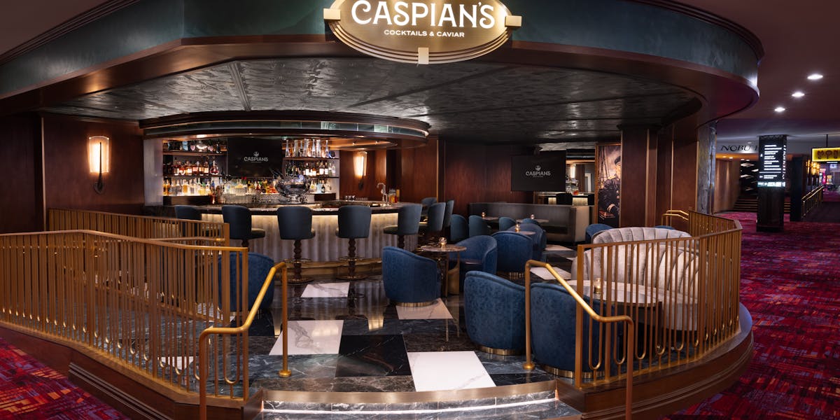 Caspian’s Cocktails and Caviar at Caesars Palace
