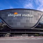 Allegiant Stadium during a Las Vegas sports weekend