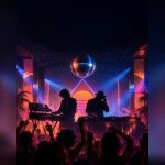Retro inspired dance music performance in Las Vegas