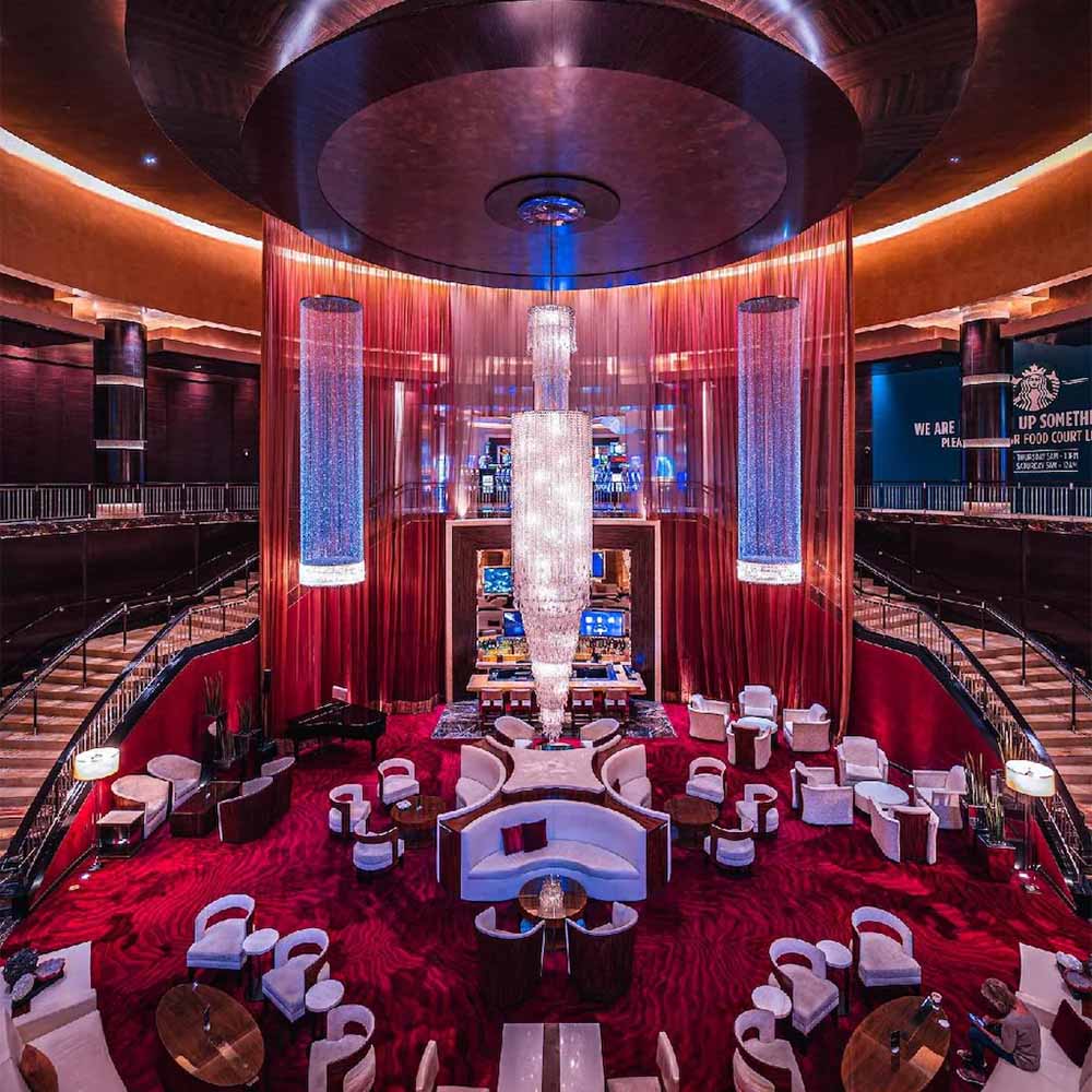 Casino and lounge interior at Red Rock Casino Resort and Spa