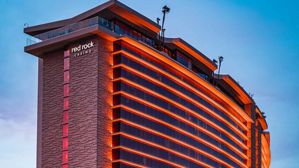 Red Rock Casino Resort and Spa exterior in Summerlin