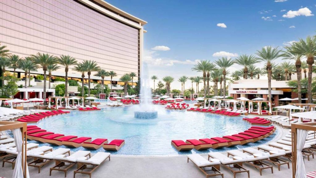 Main resort pool at Red Rock Casino Resort and Spa