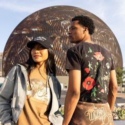 Sphere Las Vegas exterior for the Metallica Life Burns Faster residency