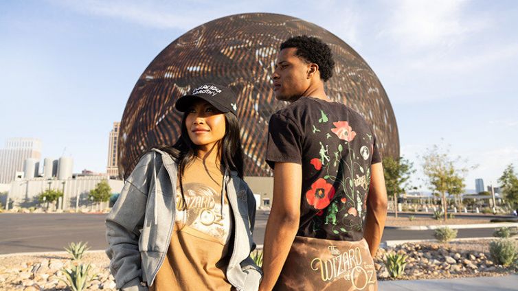 Sphere Las Vegas exterior for the Metallica Life Burns Faster residency