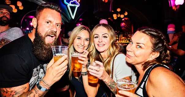 Fremont Bar Crawl experience by Turnt Up Tours