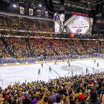 Vegas Golden Knights hockey game at T Mobile Arena