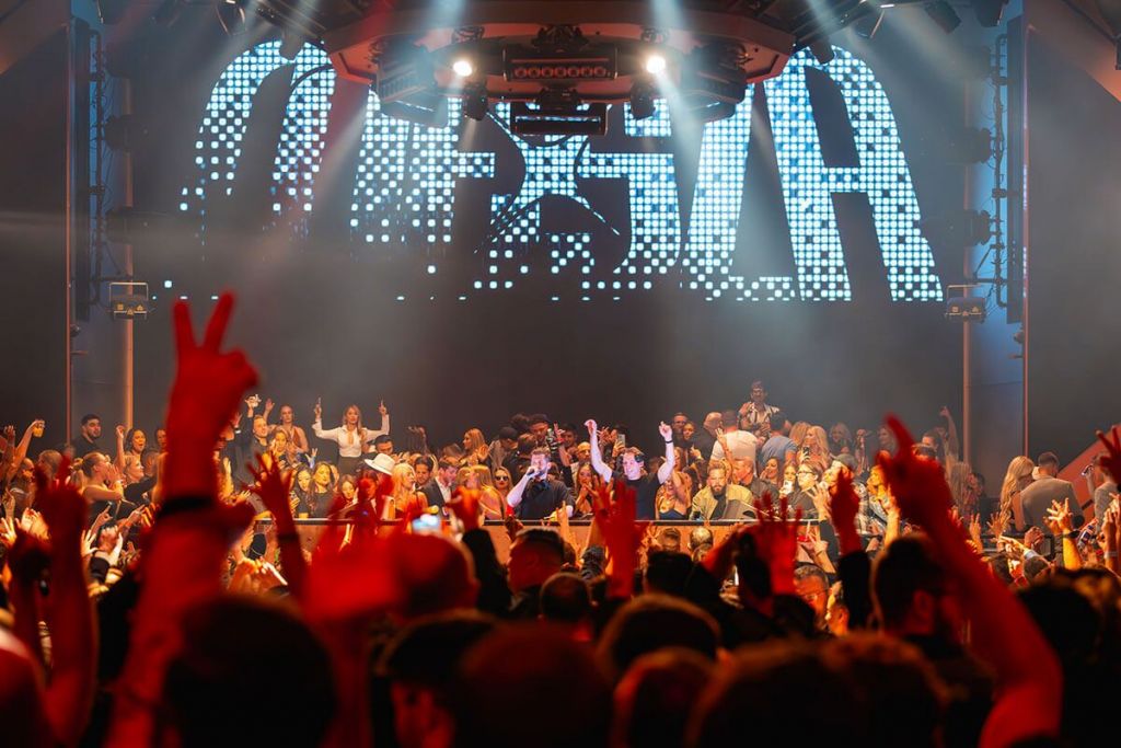 Concert production inside Zouk Nightclub at Resorts World Las Vegas