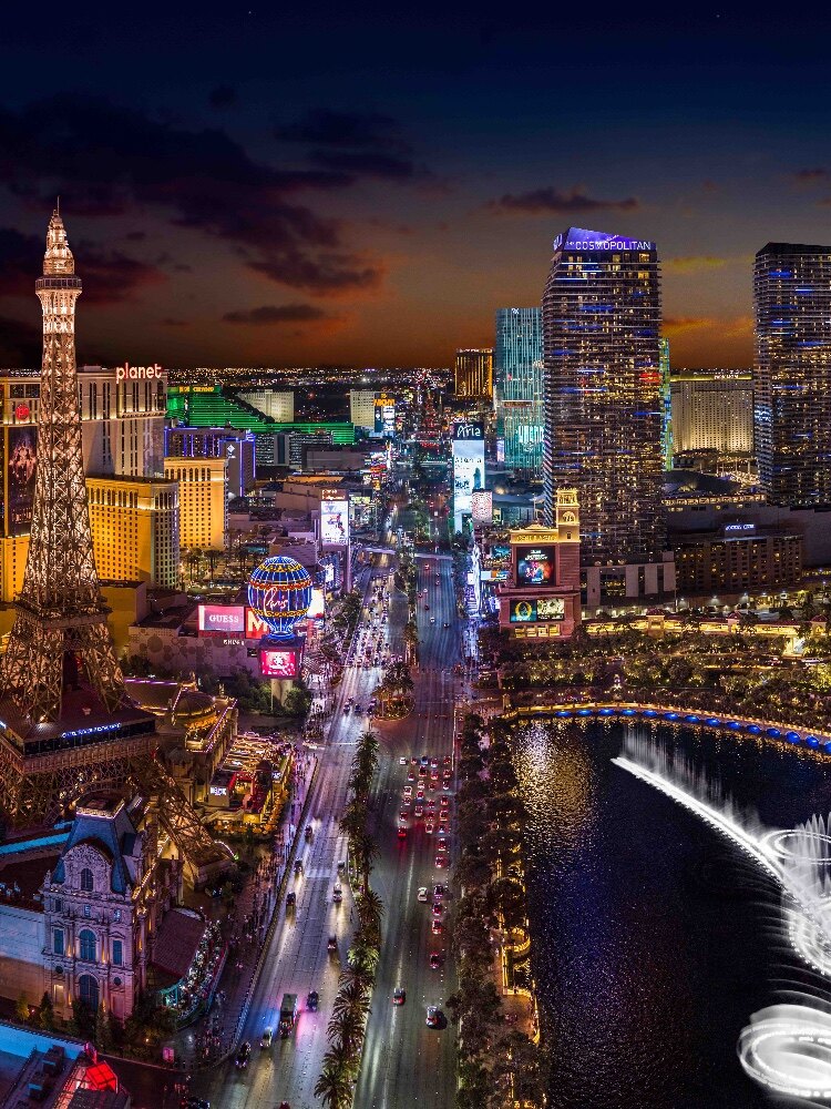 Las Vegas Strip at night